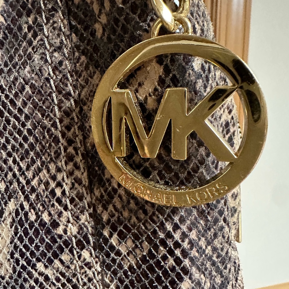 Michael Kors Python Print Purse - image 3